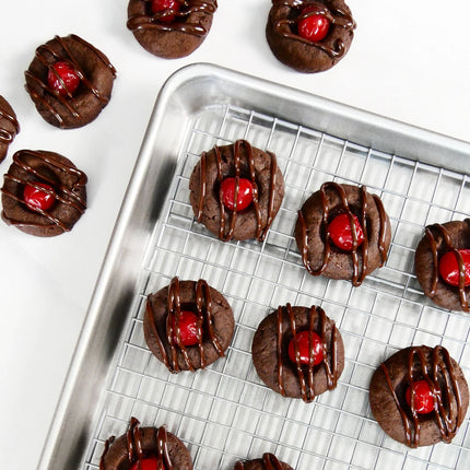 USA PAN Half Sheet Pan w/Rack, 17.25" x 12.25" x 1"