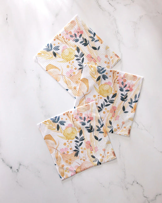 GEOMETRY Dishcloths, Set of 3