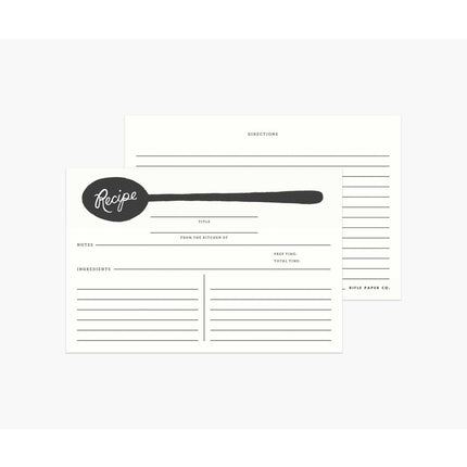 RIFLE PAPER CO. Recipe Card Refill