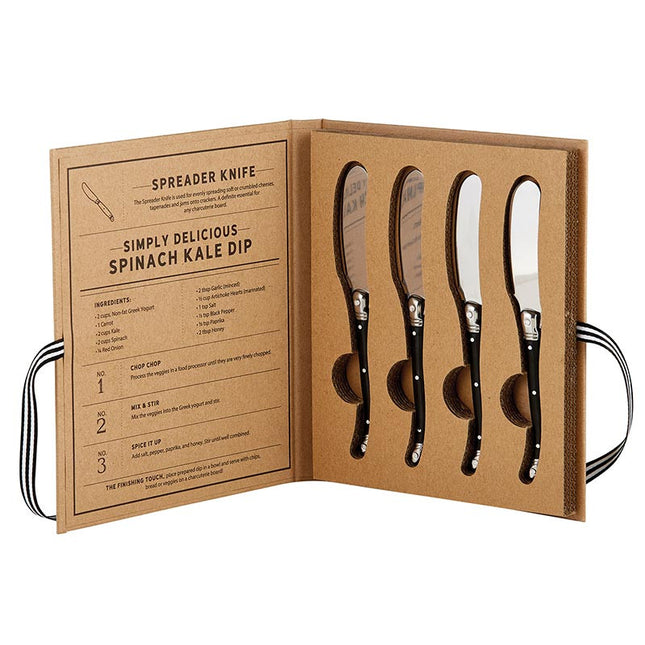 Stainless and Resin Spreader Set, 4-Pieces