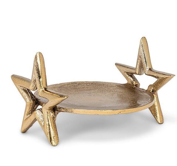 Star Plate, Gold or Silver