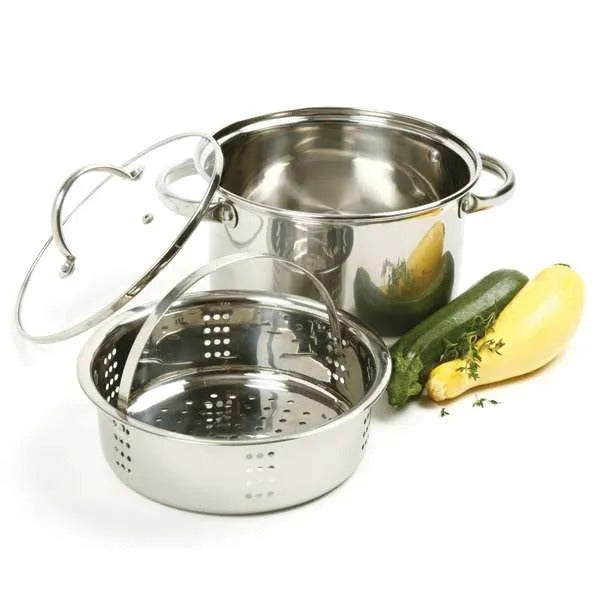 NORPRO Stainless Steel Steamer Cooker, 3PC
