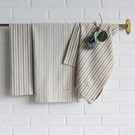 Ticking Stripe Cotton Stripe Tea Towel