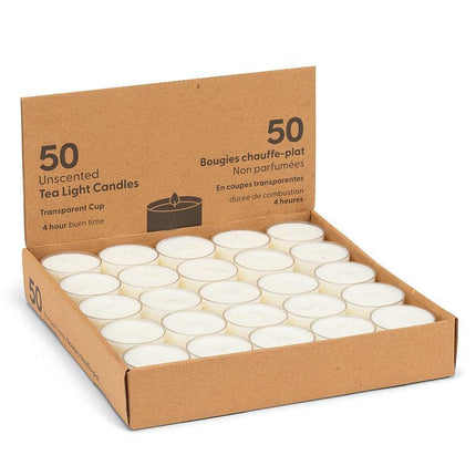 Tea Lights, 4 Hour Burn