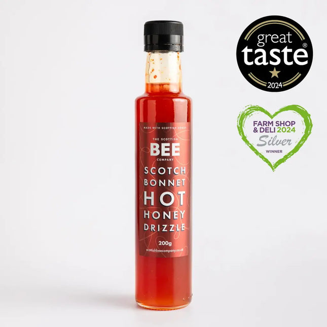 THE SCOTTISH BEE Scotch Bonnet Hot Honey Drizzle