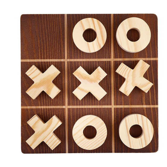 Wooden Tic Tac Toe Set