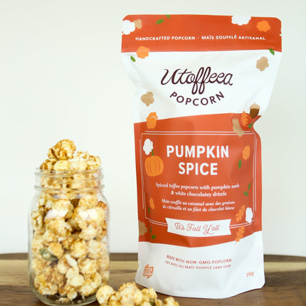 UTOFFEEA Pumpkin Spice Popcorn
