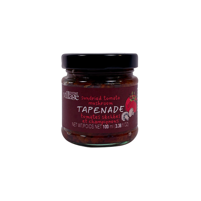 GOURMET VILLAGE Sundried Tomato & Mushroom Tapenade, 100ml