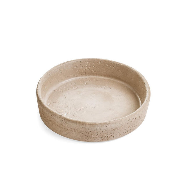 Travertine-Look Cement Tray