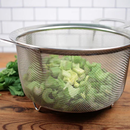 Wide Rim Mesh Basket