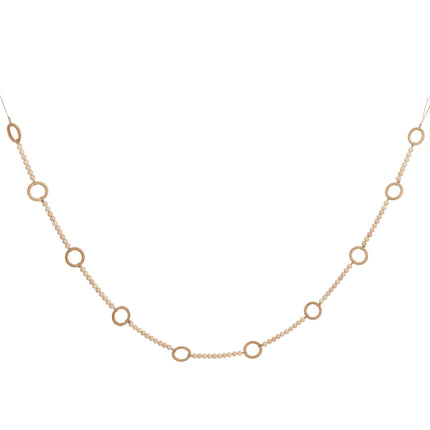 Wood Bead Garland, 72"