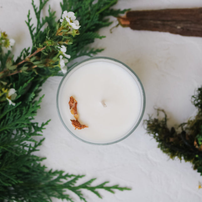 AURATAE Premium Fall Collection Soy Candle, Woods