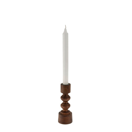 Woodspun Candleholder