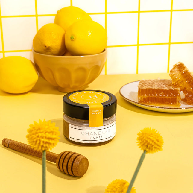 CHANDLER HONEY Yuzu & Berry Honey, 150g
