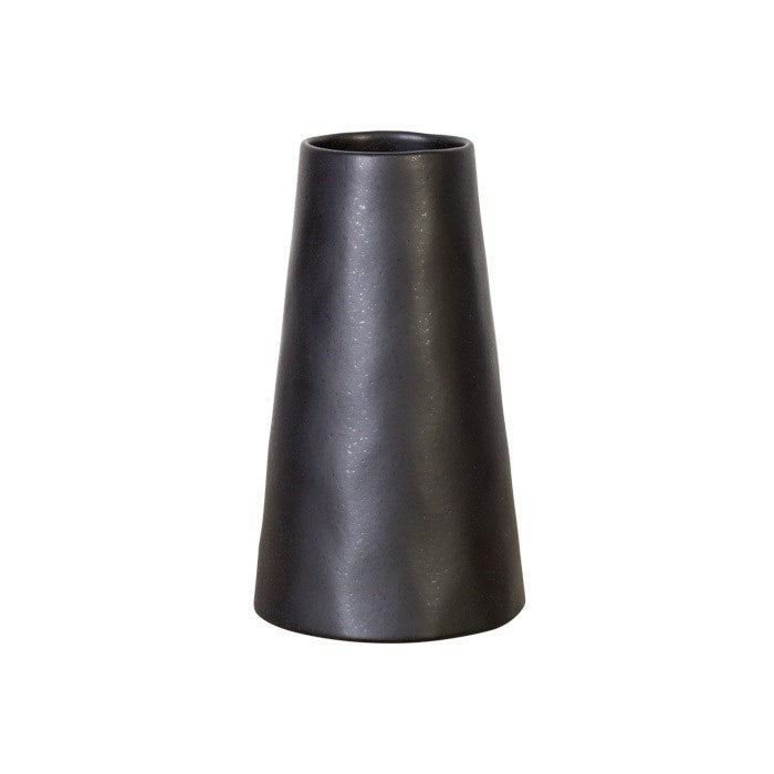 COSTA NOVA Matte Black Cone Vase