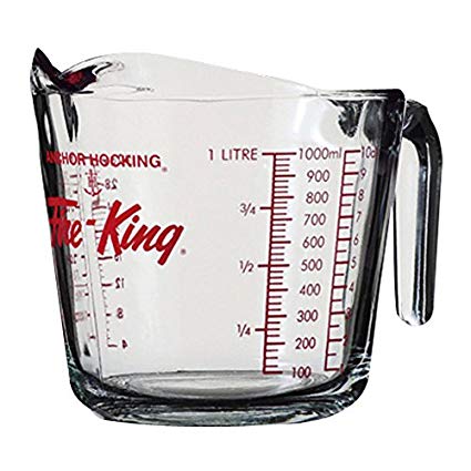 ANCHOR HOCKING FireKing 4 Cup Measuring Cup
