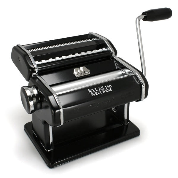 Marcato Atlas 150 Pasta Machine, Black – ZelliPasta