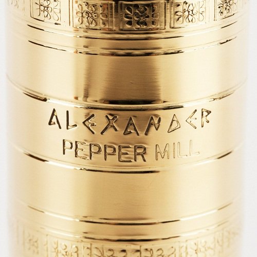 ALEXANDER Brass Pepper Mill
