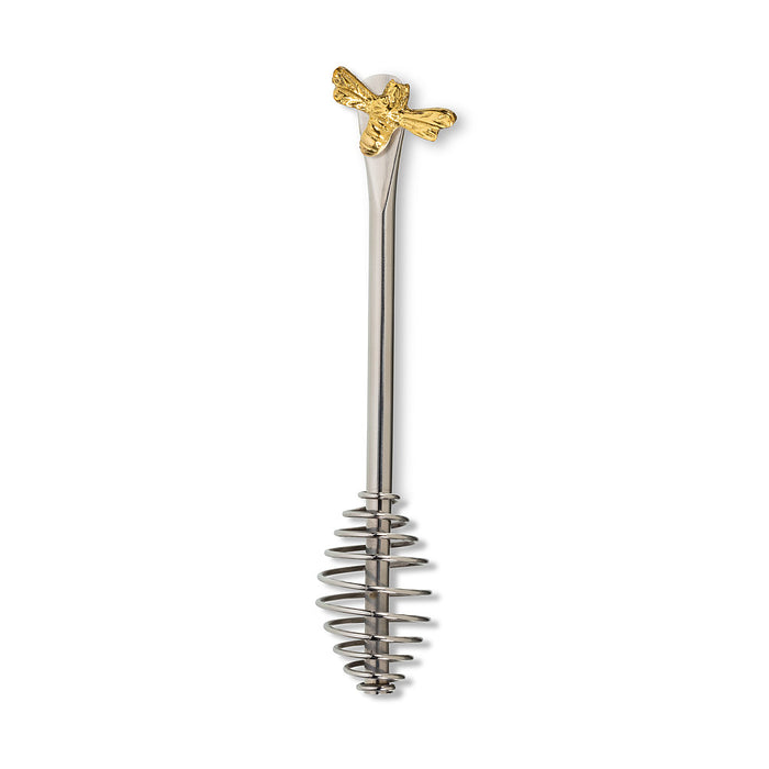 Stainless and Brass Bee Honey Dipper