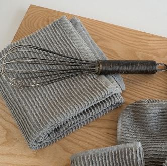 Ripple Dishcloth, 100% Cotton